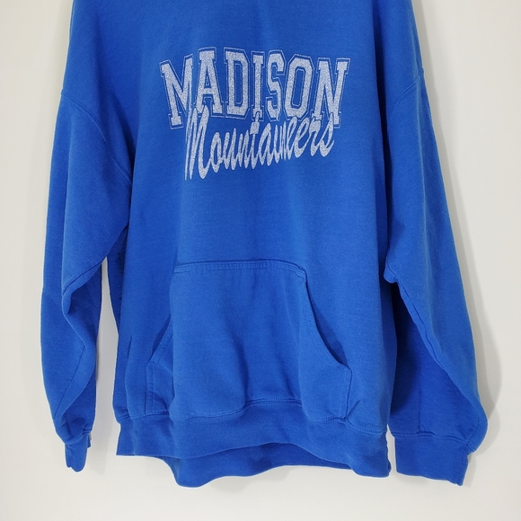 Madison Mountaineers Blue Hoodie, Size XL - Picture 5 of 12